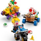 Additional photo of brand new factory sealed LEGO Super Mario Baby Peach & Grand Prix Set set 72036.