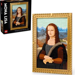 Additional photo of brand new factory sealed LEGO Art Mona Lisa set 31213.