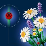Additional photo of brand new factory sealed LEGO Botanicals Daisies set 11508.