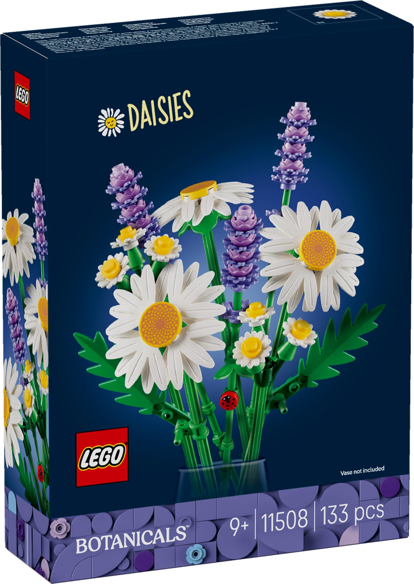 Brand New LEGO Botanicals 11508 Daisies Set Photo Additional photo of brand new factory sealed LEGO Botanicals Daisies set 11508.