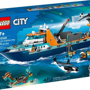 Additional photo of brand new factory sealed LEGO City Arctic Explorer Ship set 60368.