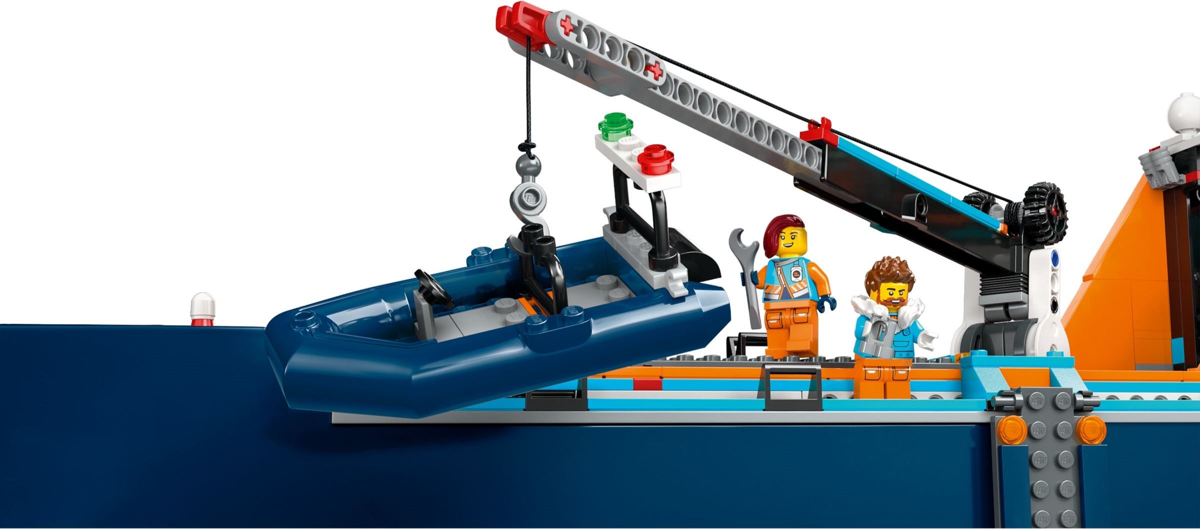 Additional photo of brand new factory sealed LEGO City Arctic Explorer Ship set 60368.
