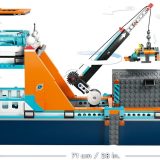 Additional photo of brand new factory sealed LEGO City Arctic Explorer Ship set 60368.