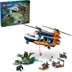 Additional photo of brand new factory sealed LEGO City Jungle Explorer Helicopter set 60437.