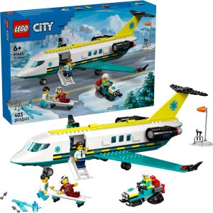 Additional photo of brand new factory sealed LEGO City Air Ambulance set 60465.