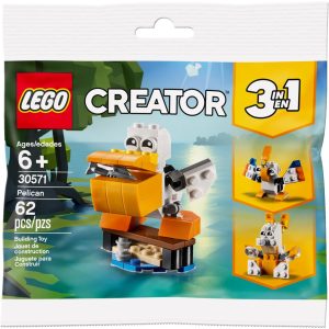 Additional photo of brand new factory sealed LEGO Creator Pelican set 30571.