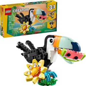Additional photo of brand new factory sealed LEGO Creator Tropical Toucan set 31173.