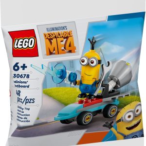 Additional photo of brand new factory sealed LEGO Despicable Me Minions' Jetboard set 30678.
