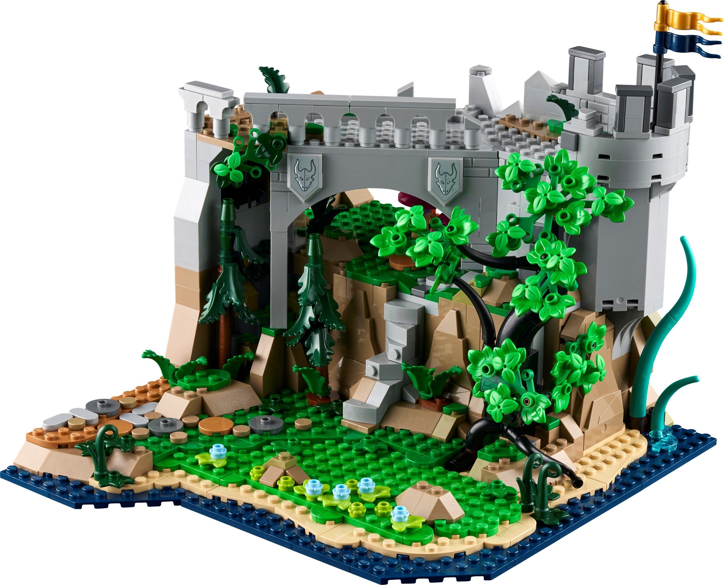 Additional photo of brand new factory sealed LEGO Ideas Dungeons & Dragons: Red Dragon's Tale set 21348.