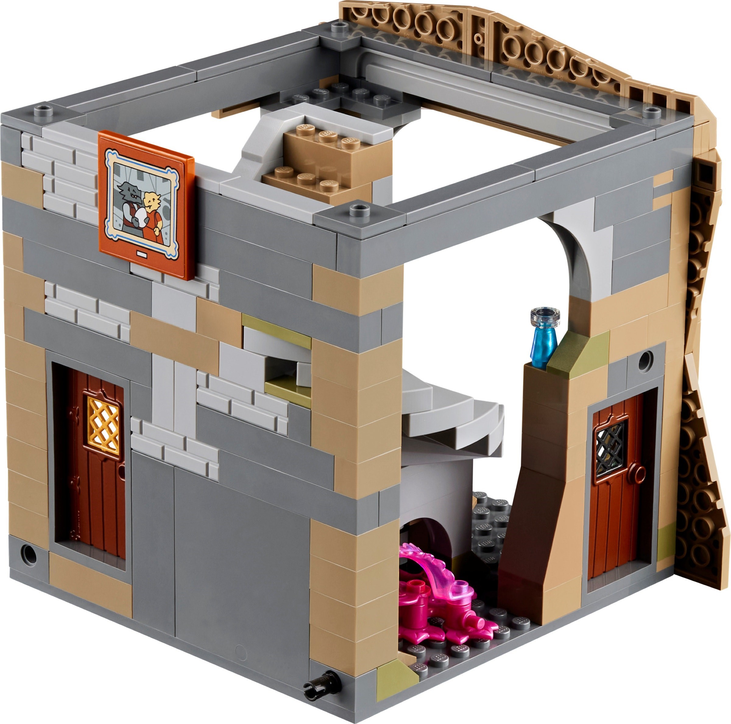 Additional photo of brand new factory sealed LEGO Ideas Dungeons & Dragons: Red Dragon's Tale set 21348.