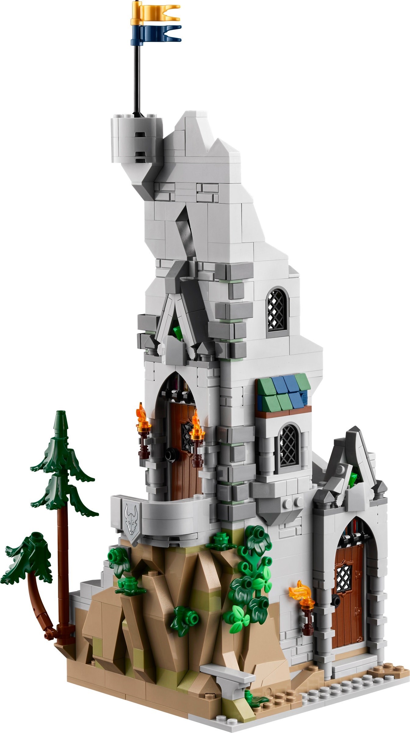 Additional photo of brand new factory sealed LEGO Ideas Dungeons & Dragons: Red Dragon's Tale set 21348.