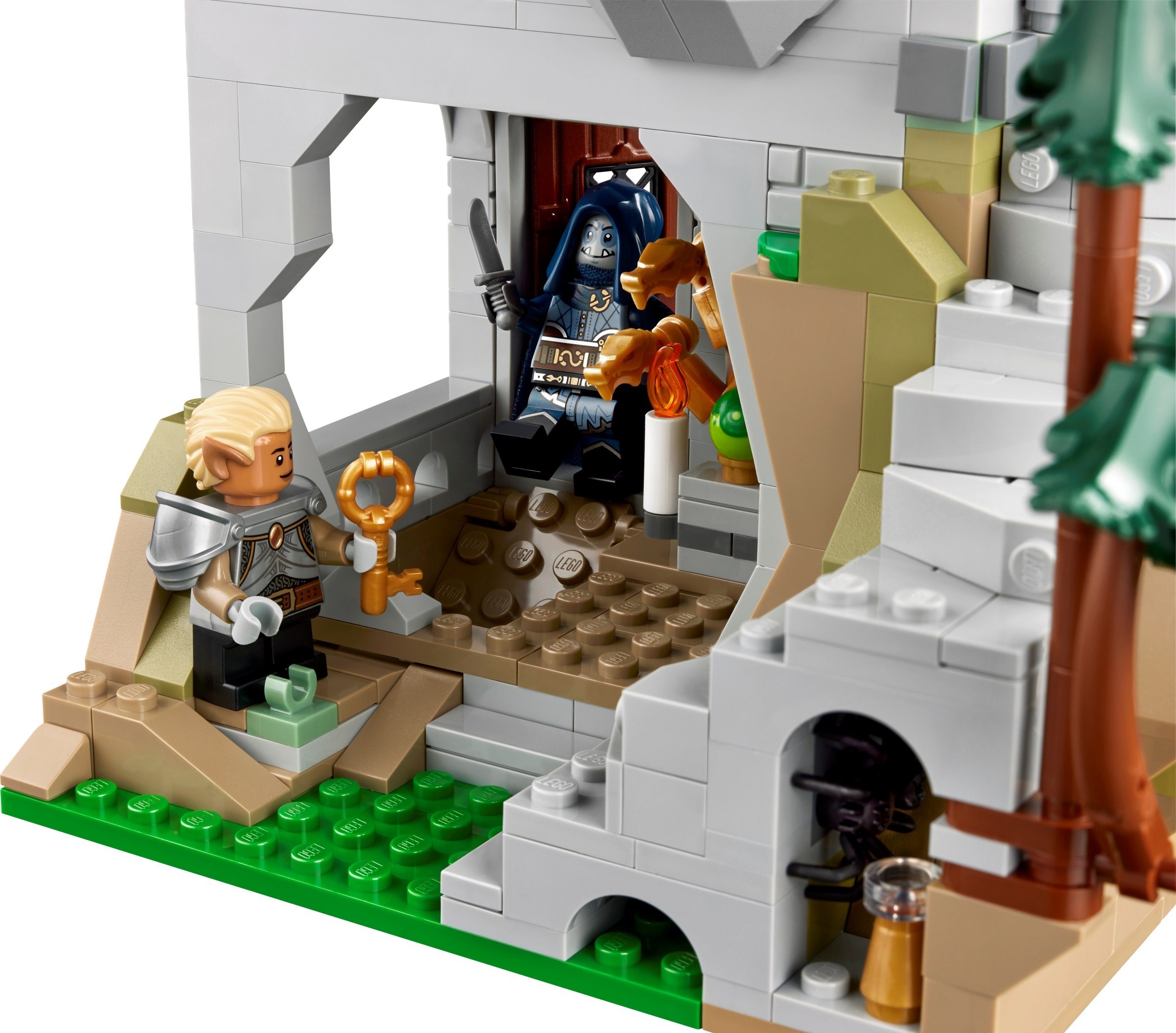 Additional photo of brand new factory sealed LEGO Ideas Dungeons & Dragons: Red Dragon's Tale set 21348.