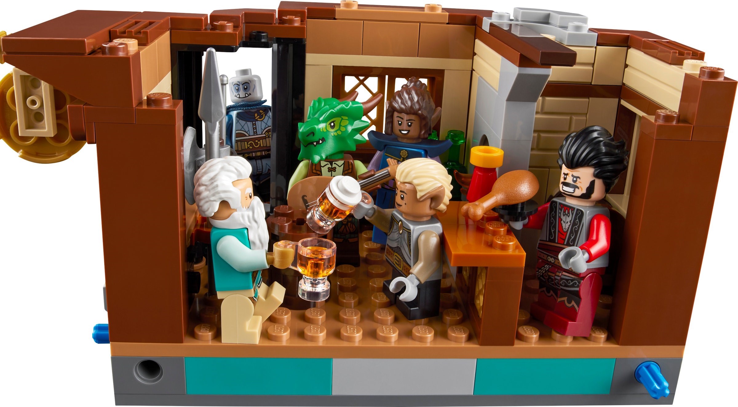 Additional photo of brand new factory sealed LEGO Ideas Dungeons & Dragons: Red Dragon's Tale set 21348.