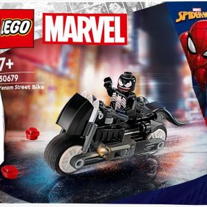Additional photo of brand new factory sealed LEGO Marvel Super Heroes Venom Street Bike set 30679.