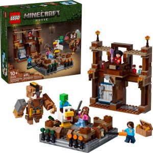 Additional photo of brand new factory sealed LEGO Minecraft Woodland Mansion Fighting Ring set 21272.
