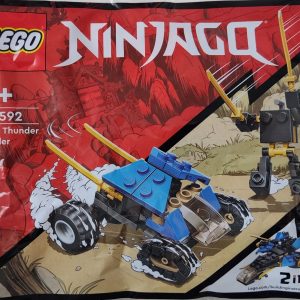 Additional photo of brand new factory sealed LEGO Ninjago Mini Thunder Raider set 30592.