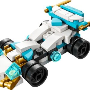 Brand new factory sealed LEGO Ninjago Zane's Dragon Power Vehicles set 30674 original box front view.