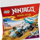 Additional photo of brand new factory sealed LEGO Ninjago Zane's Dragon Power Vehicles set 30674.