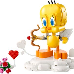 Brand new factory sealed LEGO Seasonal Sweetheart Tweety Bird set 40824 original box front view.