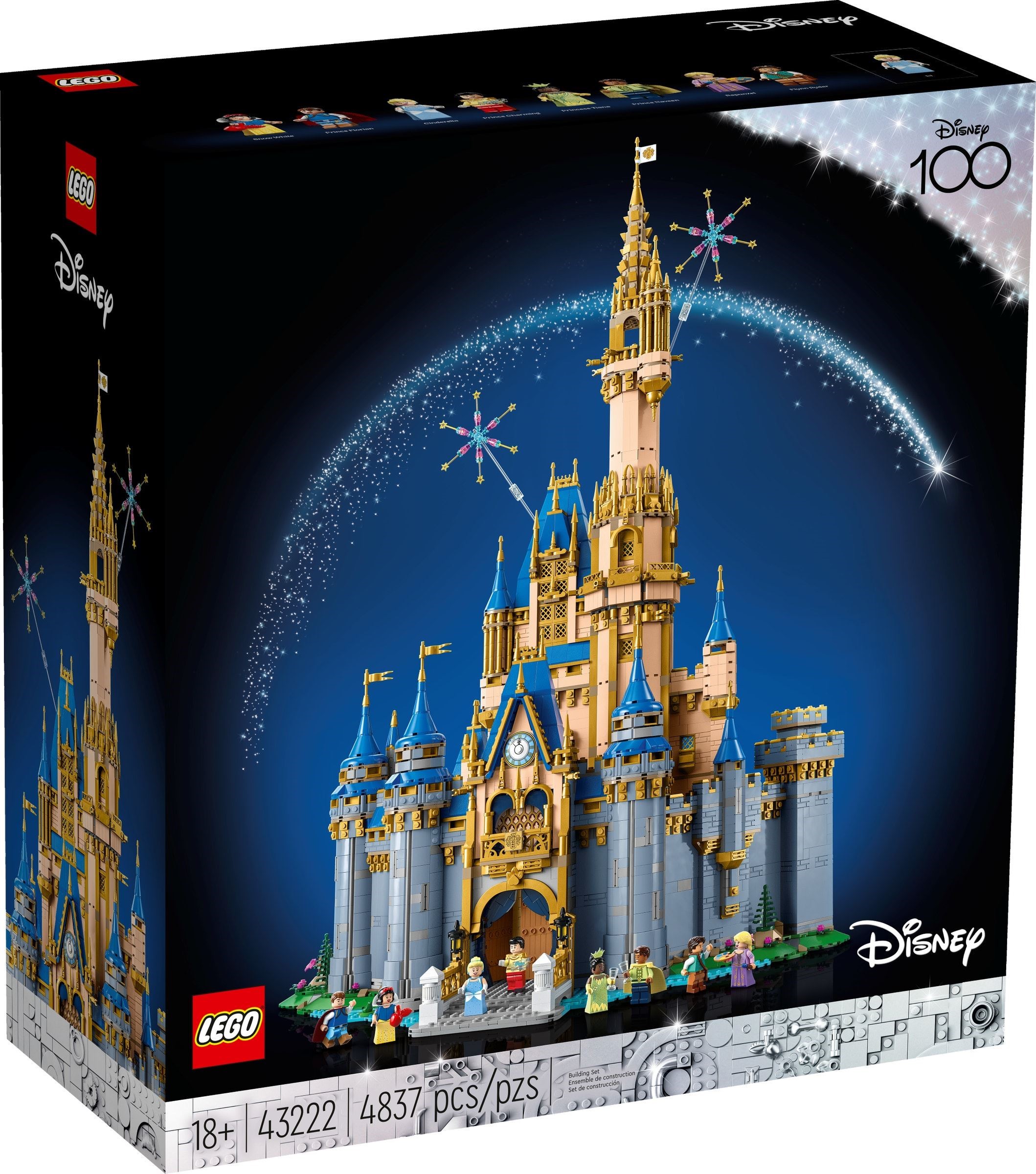Brand New LEGO 43222 Disney Castle Set Photo Additional photo of brand new factory sealed LEGO Disney Castle set 43222.