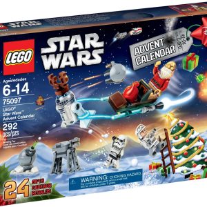 Additional photo of brand new factory sealed LEGO Star Wars Advent Calendar set 75097.