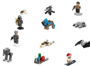 Brand new factory sealed LEGO Star Wars Advent Calendar set 75184 original box front view.