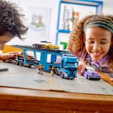 Additional photo of brand new factory sealed LEGO City Car Transporter set 60408.