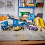 Additional photo of brand new factory sealed LEGO City Car Transporter set 60408.