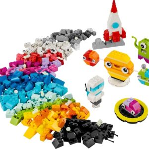 Brand new factory sealed LEGO Classic Creative Space Planets set 11037 original box front view.