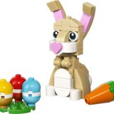 Brand new factory sealed LEGO Creator Cute Easter Bunny set 30716 original box front view.
