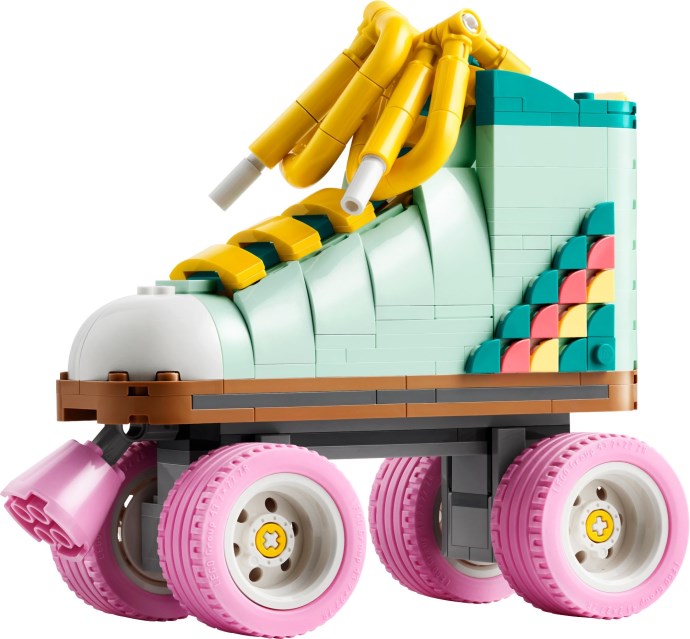 Brand new factory sealed LEGO Creator Retro Roller Skate set 31148 original box front view.