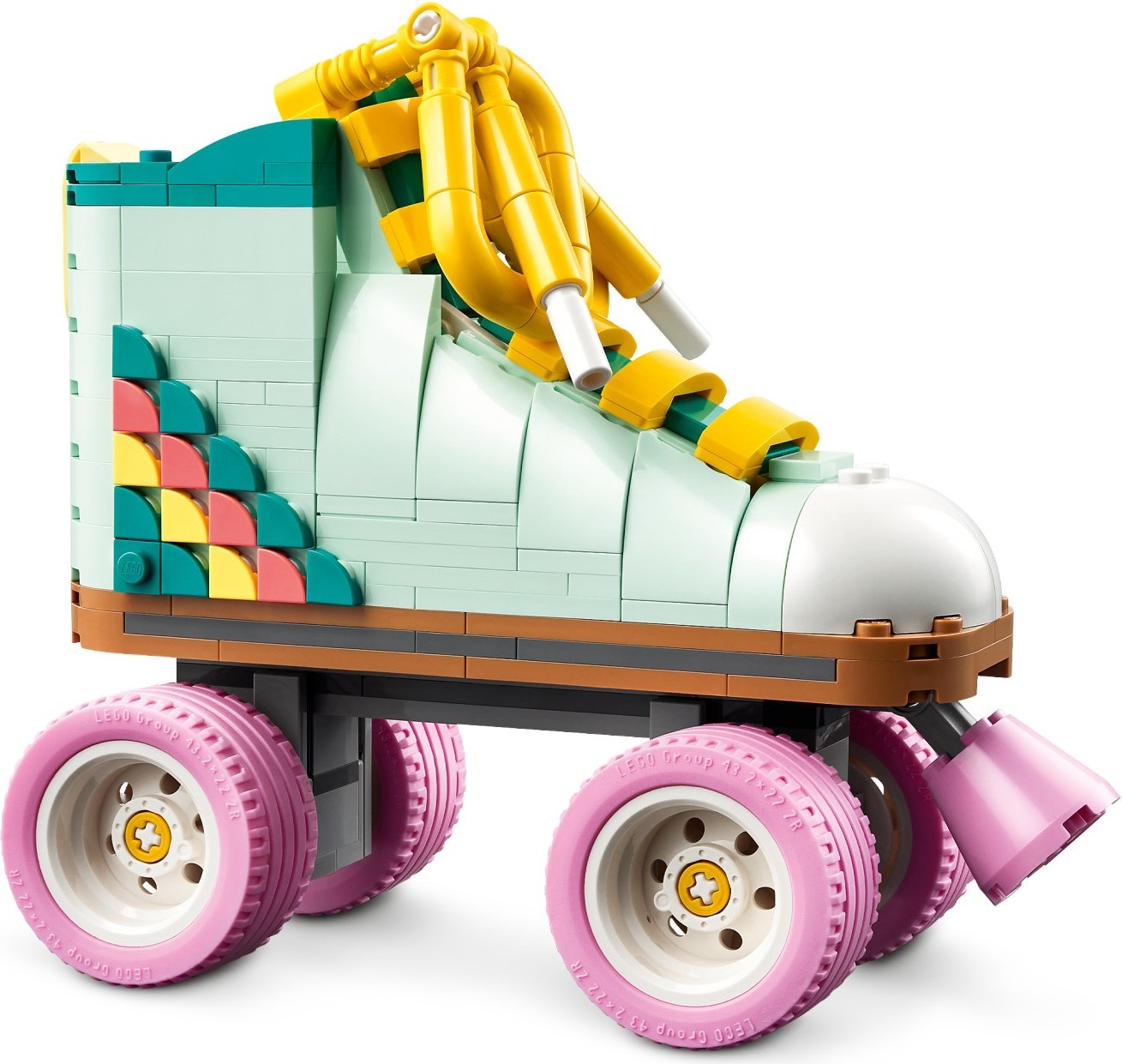 Additional photo of brand new factory sealed LEGO Creator Retro Roller Skate set 31148.