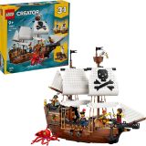 Additional photo of brand new factory sealed LEGO Creator Iconic Pirate Ship set 31387.