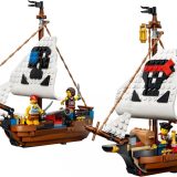 Additional photo of brand new factory sealed LEGO Creator Iconic Pirate Ship set 31387.