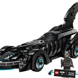 Brand new factory sealed LEGO DC Comics Super Heroes Batman Forever Batmobile set 76304 original box front view.
