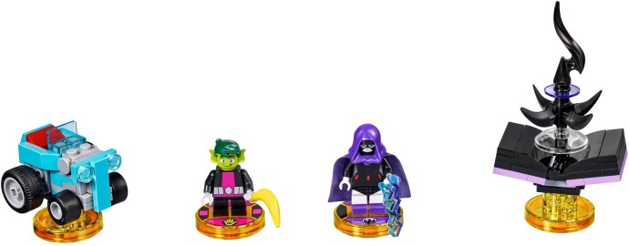 Brand new factory sealed LEGO Dimensions Teen Titans Go! Team Pack set 71255 original box front view.