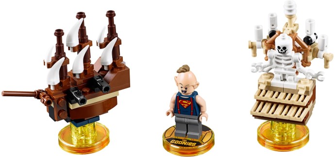 Brand new factory sealed LEGO Dimensions The Goonies Level Pack set 71267 original box front view.