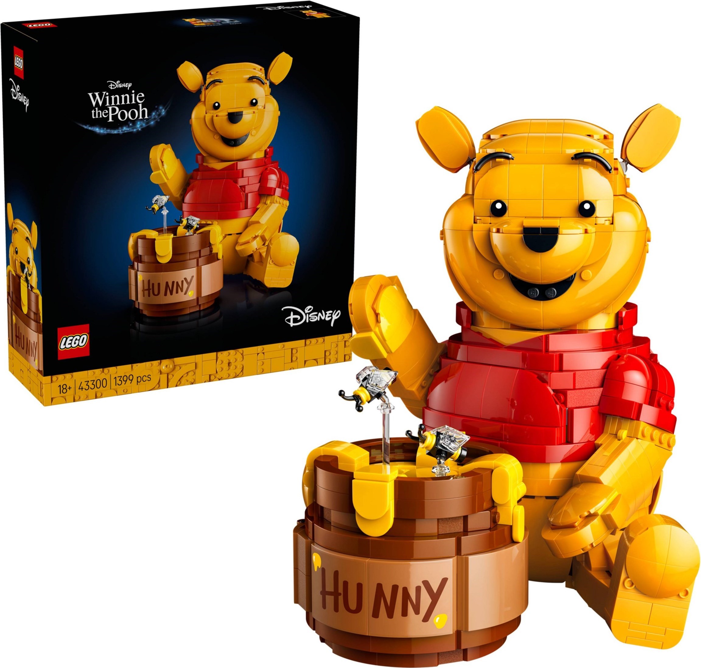 Brand New LEGO Disney 43300 Winnie the Pooh Set Photo Additional photo of brand new factory sealed LEGO Disney Winnie the Pooh set 43300.