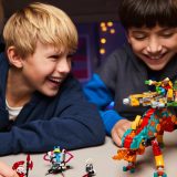 Additional photo of brand new factory sealed LEGO Dreamzzz Mateo's Fire Chameleon set 71492.