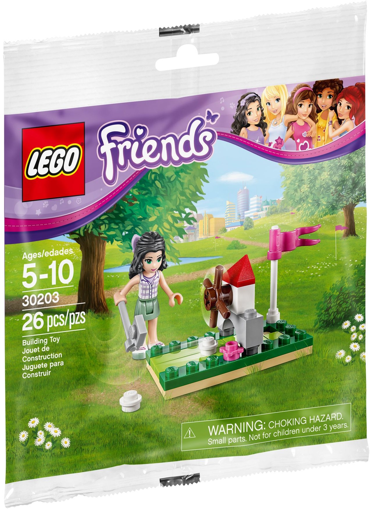 Brand New LEGO Friends 30203 Mini Golf Set Photo Additional photo of brand new factory sealed LEGO Friends Mini Golf set 30203.