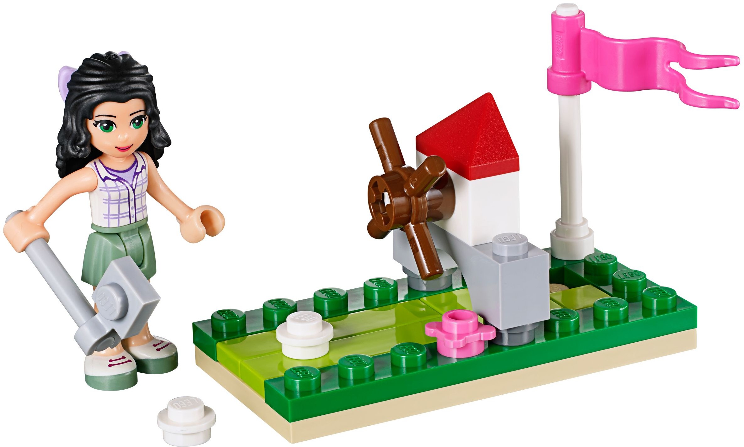 Additional photo of brand new factory sealed LEGO Friends Mini Golf set 30203.