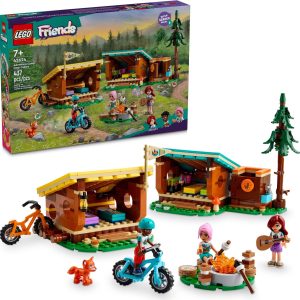 Additional photo of brand new factory sealed LEGO Friends Adventure Camp Cosy Cabins set 42624.