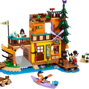 Brand new factory sealed LEGO Friends Adventure Camp Water Sports set 42626 original box front view.