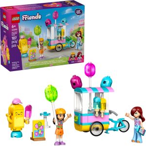 Additional photo of brand new factory sealed LEGO Friends Ice Cream & Balloon Stand set 42692.