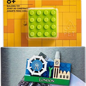 Additional photo of brand new factory sealed LEGO Gear London Magnet Build set 854012.