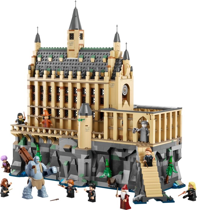 Brand new factory sealed LEGO Harry Potter Hogwarts Castle: The Great Hall set 76435 original box front view.