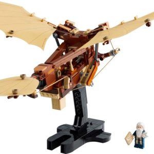 Brand new factory sealed LEGO Icons Leonardo da Vinci's Flying Machine set 10363 original box front view.