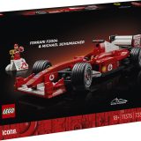Additional photo of brand new factory sealed LEGO Icons Ferrari F2004 & Michael Schumacher set 11375.