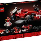 Additional photo of brand new factory sealed LEGO Icons Ferrari F2004 & Michael Schumacher set 11375.