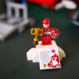 Additional photo of brand new factory sealed LEGO Icons Ferrari F2004 & Michael Schumacher set 11375.